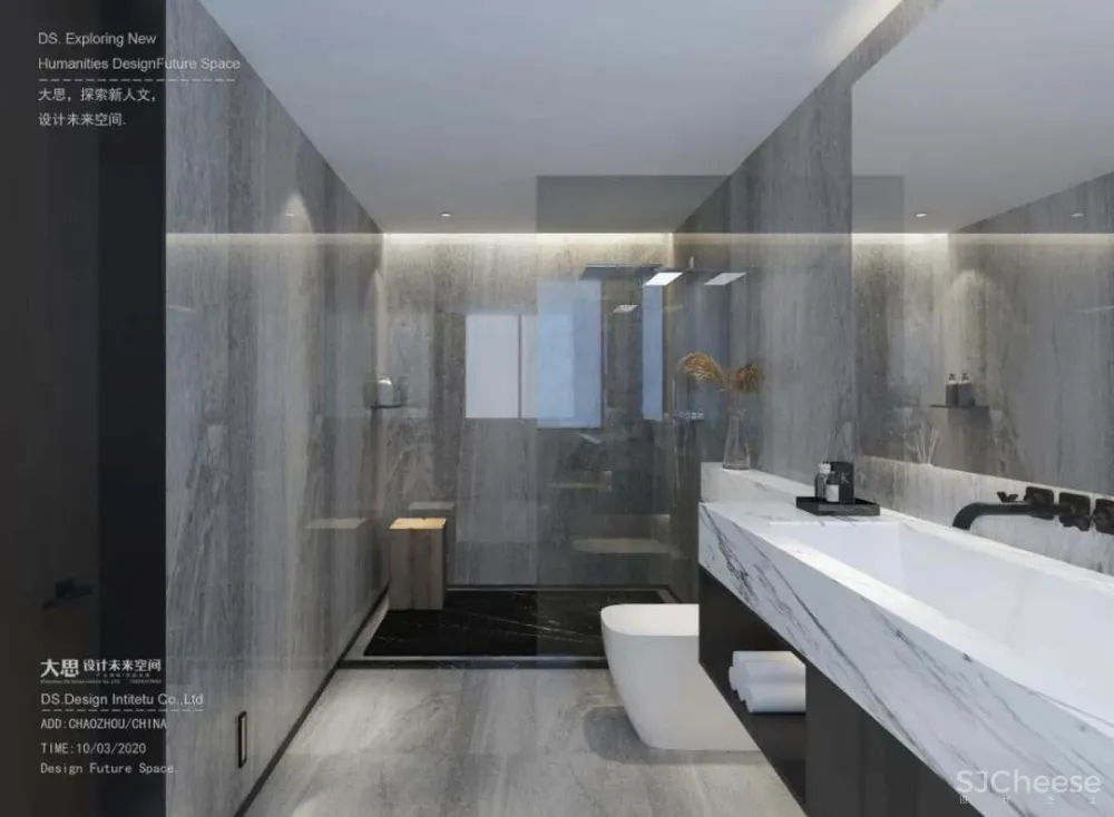 大思设计 | 虚致吉祥-极简新中别墅