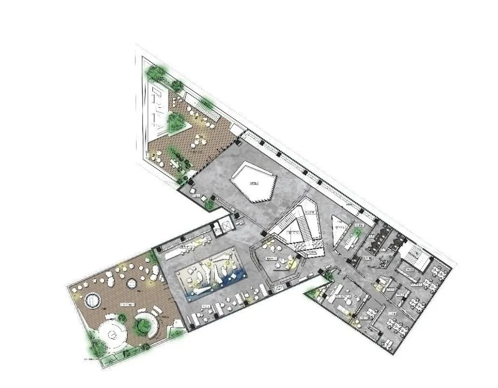 迪梵宜 × 九洲・云栖湖艺展中心:空间,在蔓延中生长