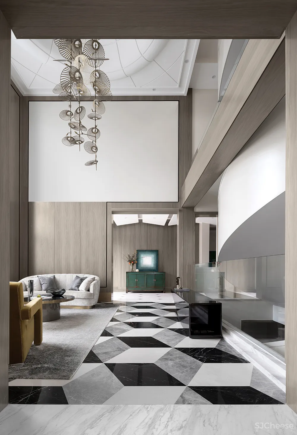 首发 I 700㎡私人别墅,超美的色彩设计!