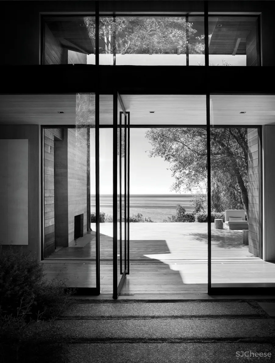 裸露混凝土超级豪宅设计，奢华与克制的完美平衡！