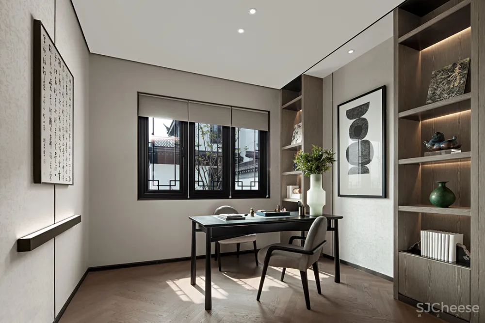 462㎡中式庭院,生活的每一步都很艺术!