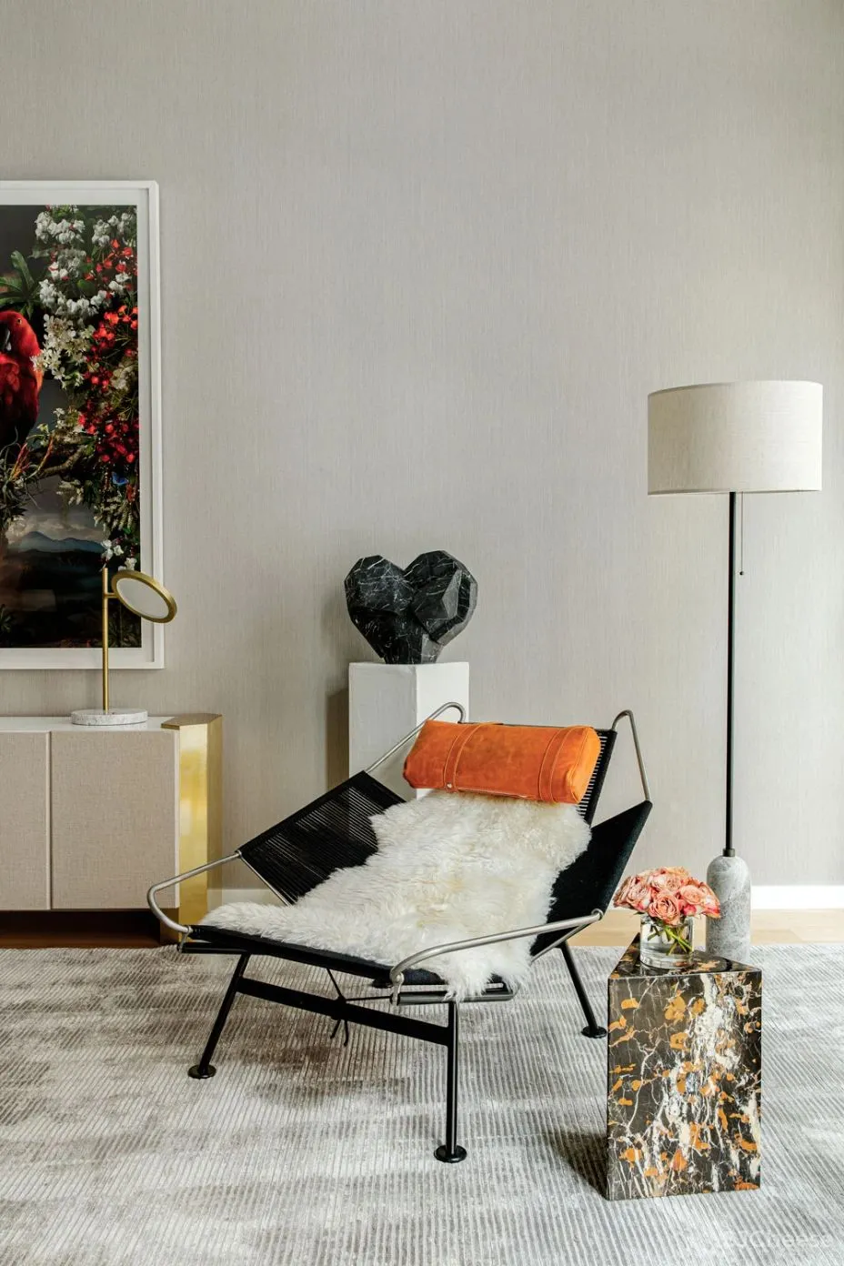 纽约TRIBECA的多彩嬉戏公寓