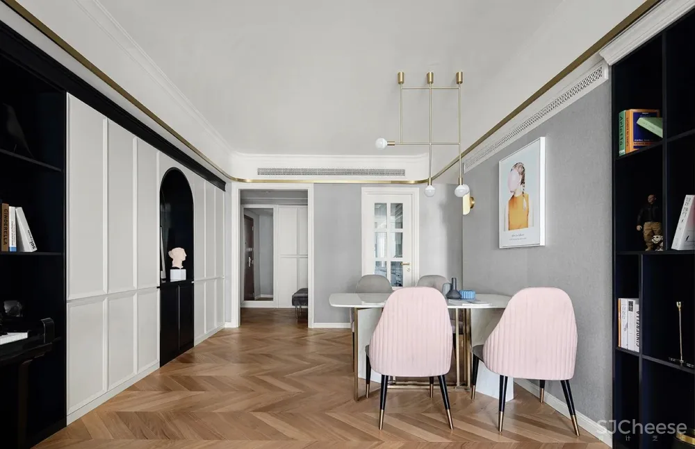 125㎡五口人同住竟然零杂物，家里美得像度假宫殿！