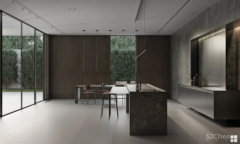 561㎡极简大宅,最具灵性的空间!