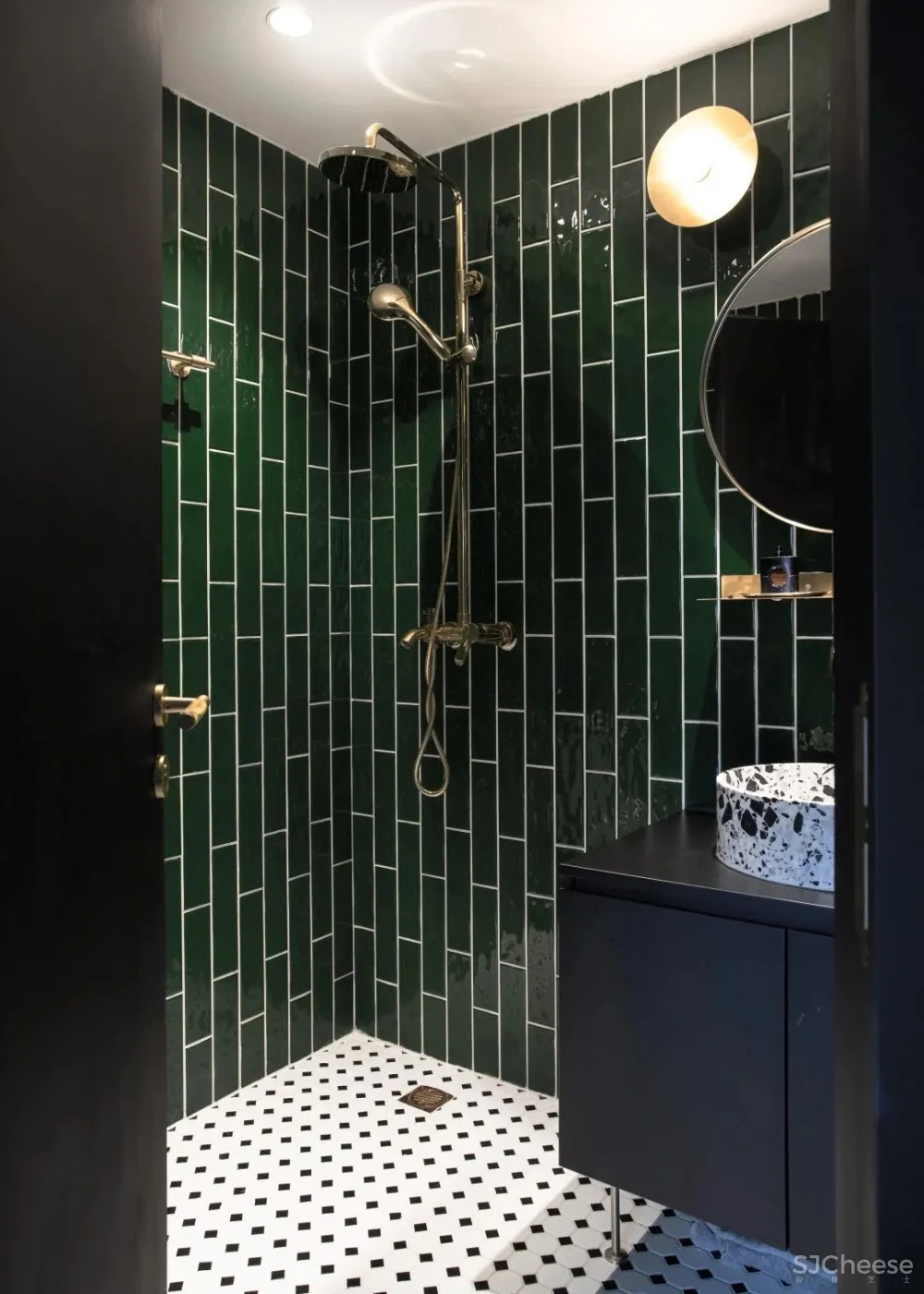 北京姑娘的63m²一室,满是植物标本、墨绿色彩!网友直呼:有仙气!