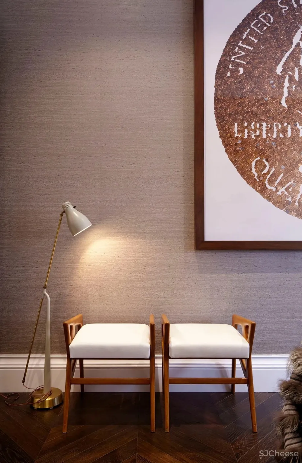 【搭-配】South Audley Street Apartment 艺术与功能性的完美结合