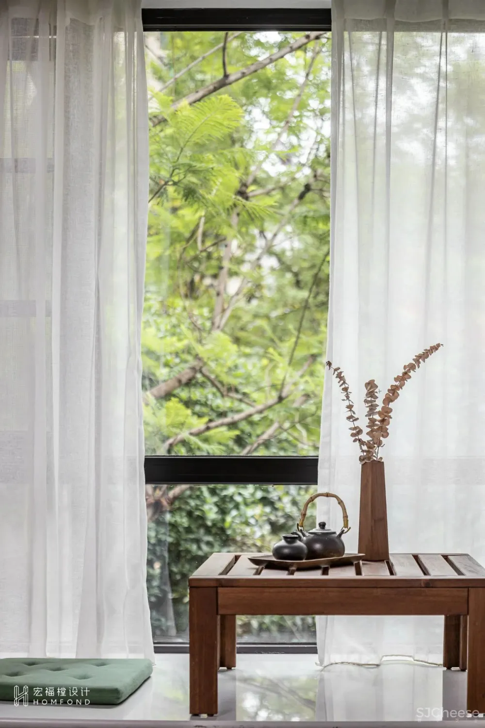 精致日式，打造交流互动空间 宏福樘设计