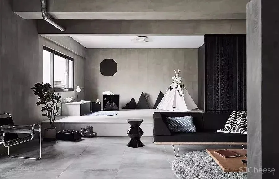 水泥墙，安之若素的静谧美学格调