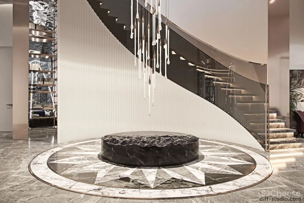 Diff新作 北京轻奢私宅,质感满分!