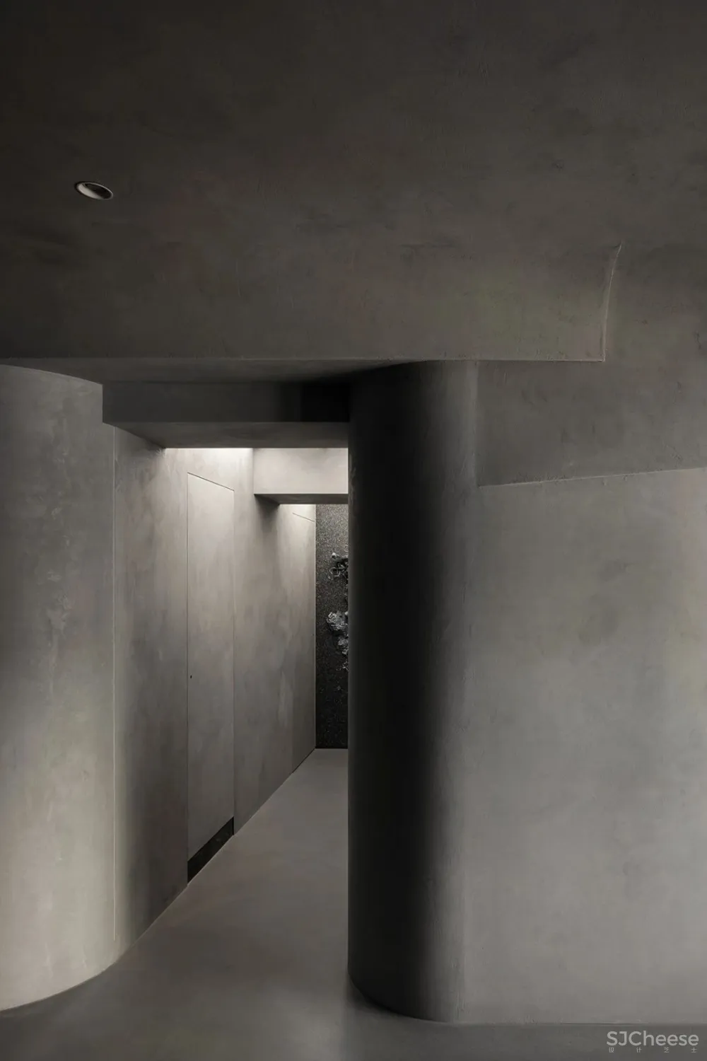 小户型的住宅,高级黑,满满的豪宅感!