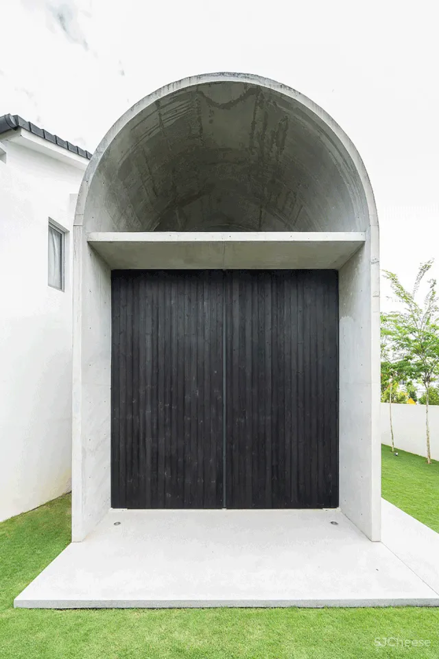 “隧道”尽头的光明 Bewboc住宅,马来西亚 Fabian Tan Architect