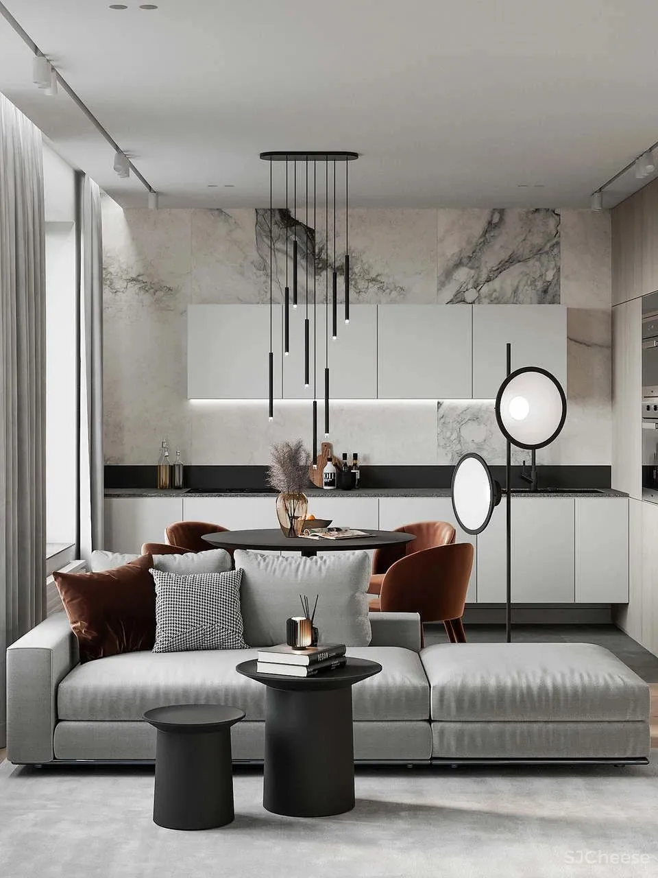 北漂59㎡大开间,90后小夫妻的首套房也可如此小资!