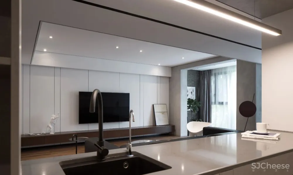 200㎡住宅 流动的光线 赋予生活诗意