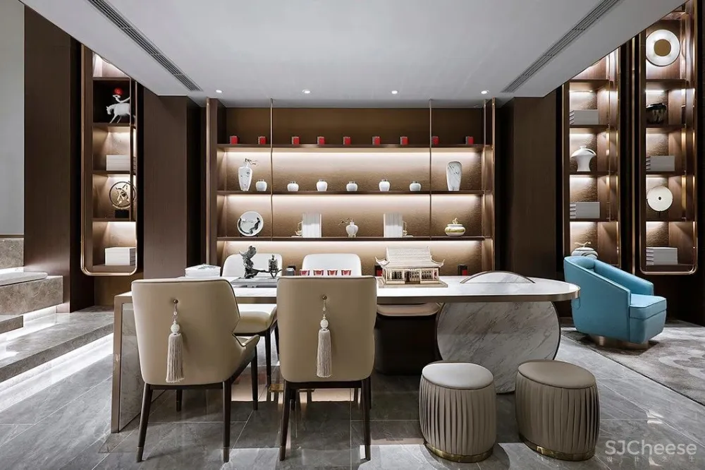 530㎡联排别墅,超美还是新中式!