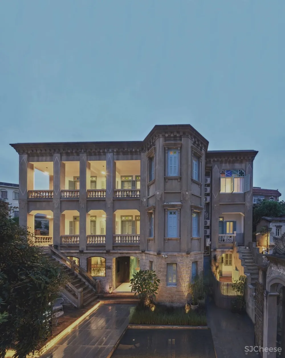 聆感末凡精品酒店——在鼓浪屿德式建筑中玩转色彩！