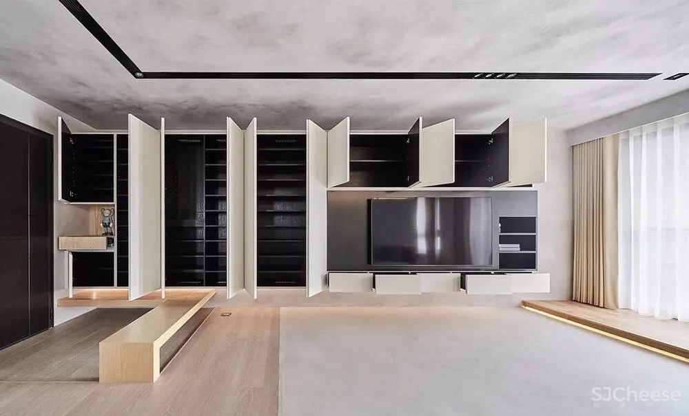 140㎡回形格局,当之无愧的收纳典范