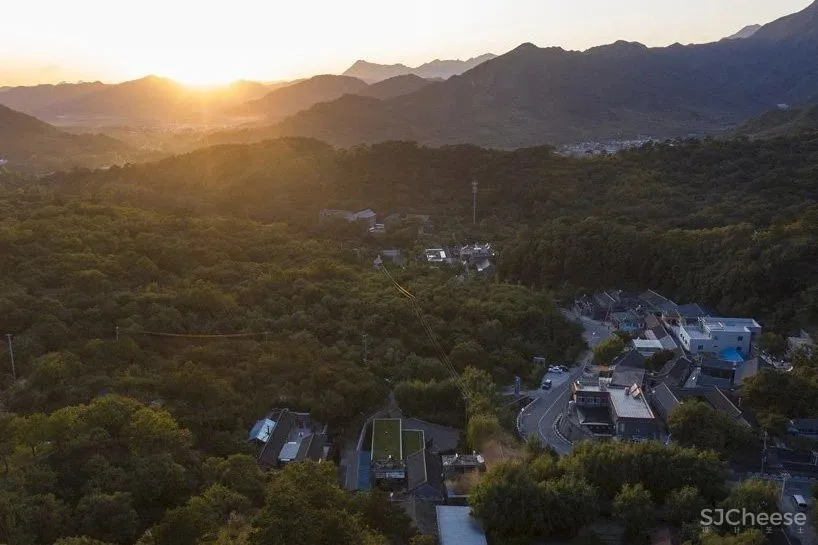 中国，北京，长城下的住宅 MDDM建筑事务所