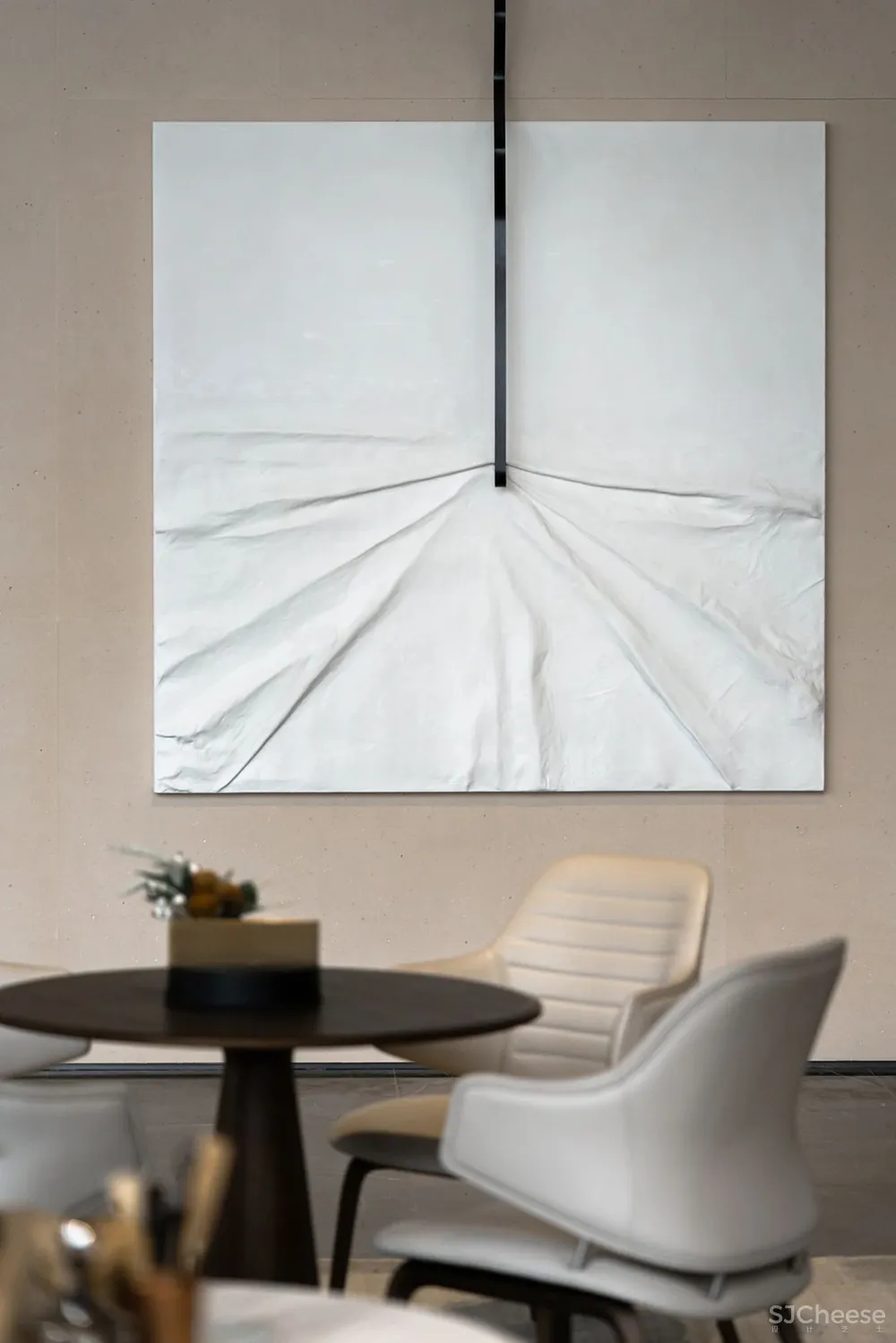 郭捷 x 华润:将点、线、面 做到极致,极简空间才有的高级感!