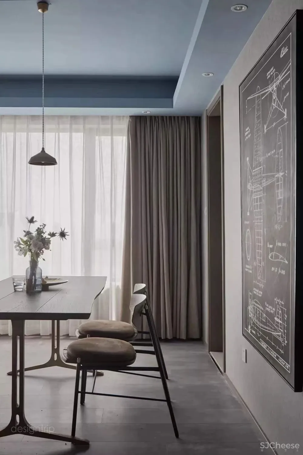 水泥墙，安之若素的静谧美学格调