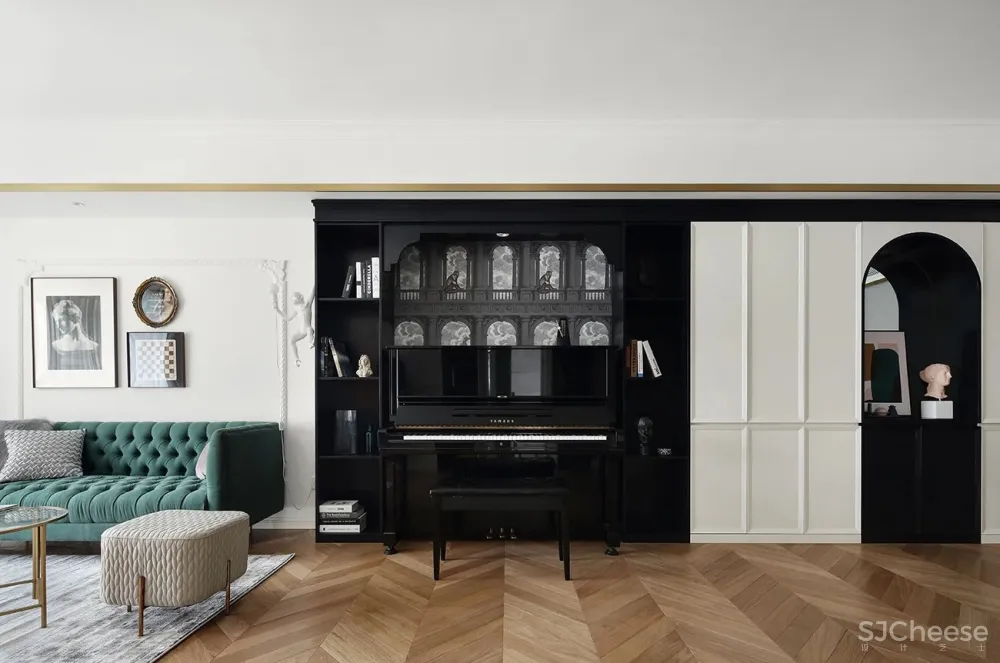 125㎡五口人同住竟然零杂物，家里美得像度假宫殿！