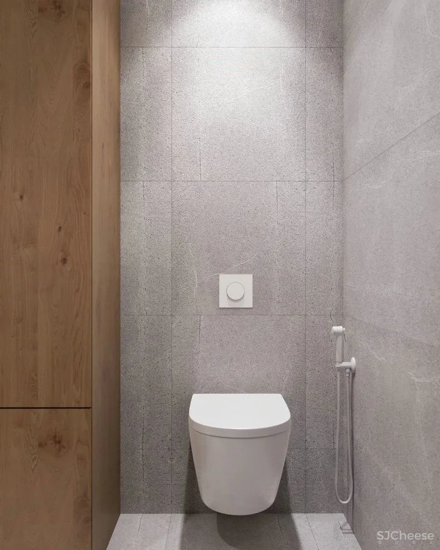 白墙太单调,用水磨石做墙面更显精致