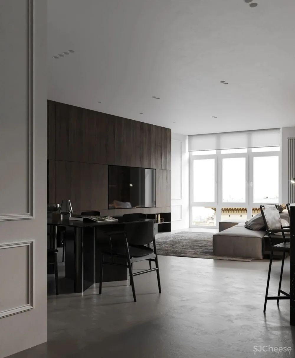 永不过时的黑白灰,轻松提升全屋格调