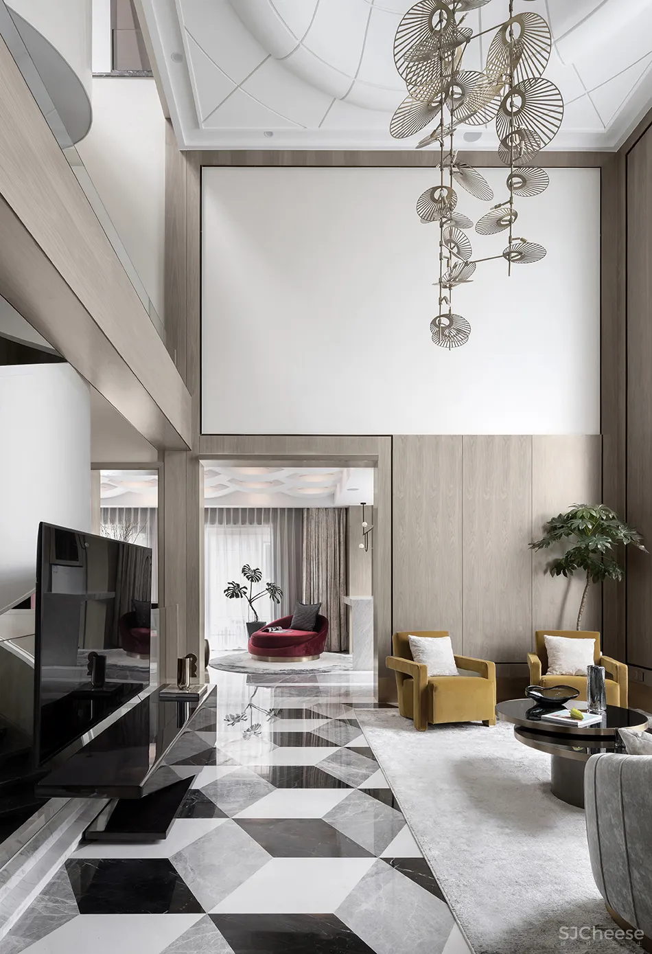 首发 I 700㎡私人别墅,超美的色彩设计!