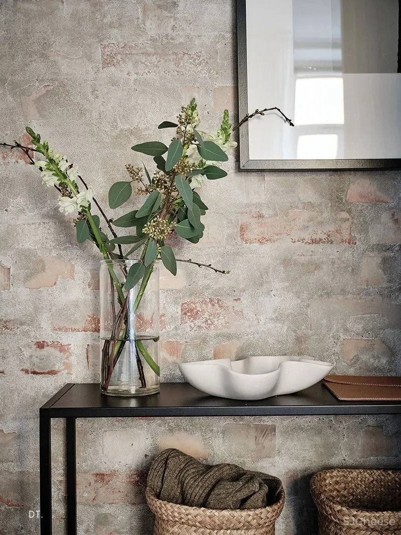 小户型·64㎡ 莫兰迪绿 原木公寓