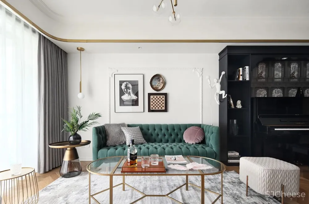 125㎡五口人同住竟然零杂物，家里美得像度假宫殿！