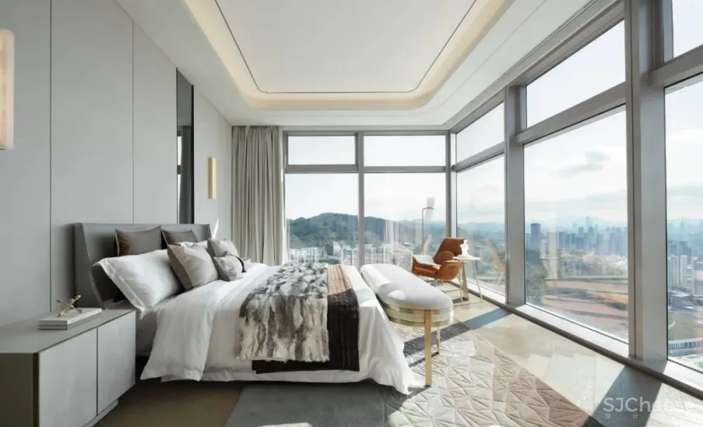 梁志天-梁景华硬装 葛亚曦软装 深圳侨城一号顶级豪宅 A户型304㎡E户型248㎡