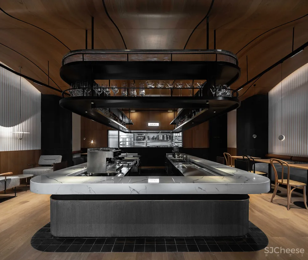 这样的餐厅设计,太有格调了!