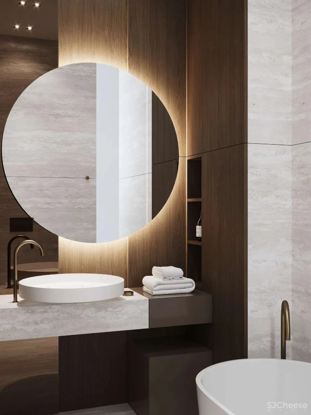 简约清新的自然新居,充满仪式感的平层大宅