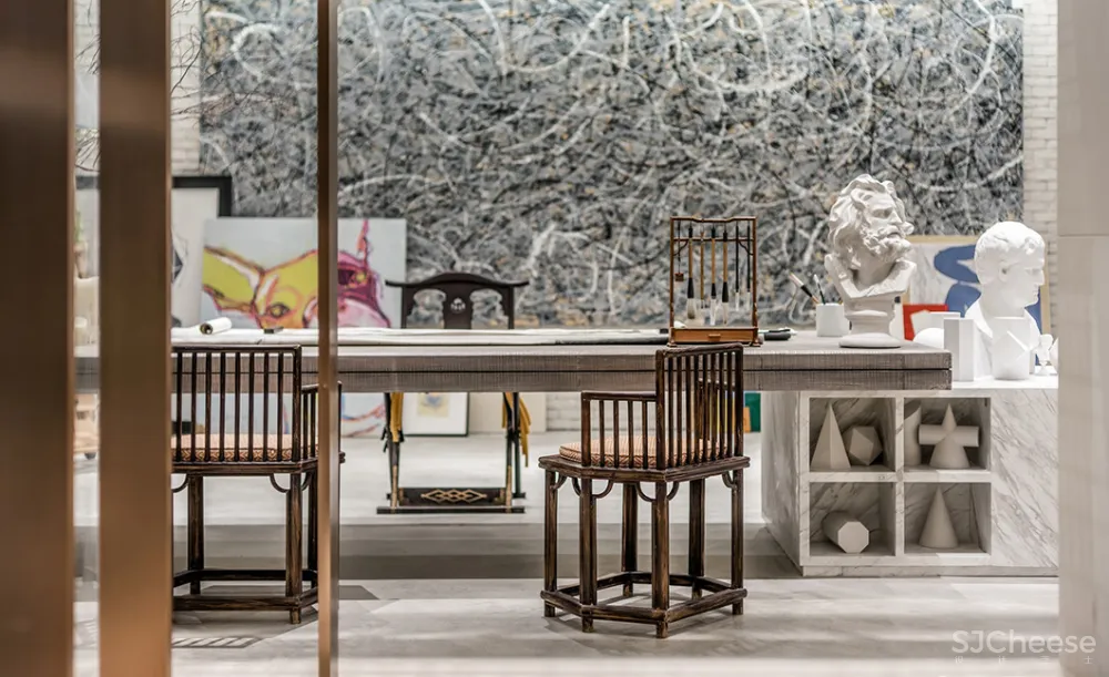 韩松力作 720m²中式别墅,可望、可行、可游、可居的逍遥自在。