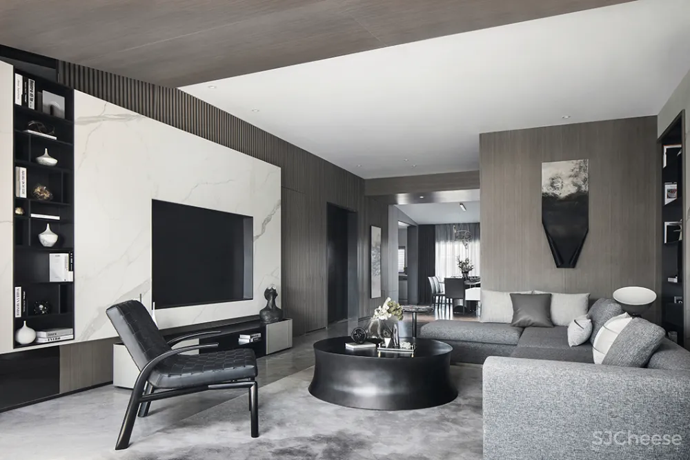 200㎡简雅高级灰，气质非凡的设计格调！