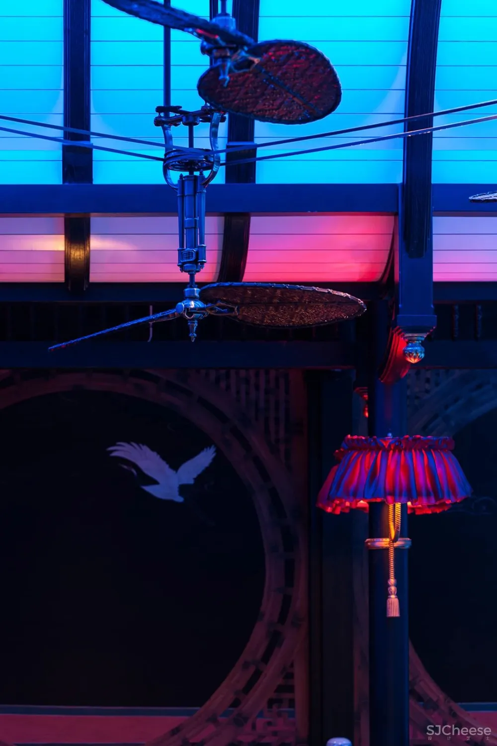 弄设计:得云茶楼成都太古里店,一幅美丽的画卷!