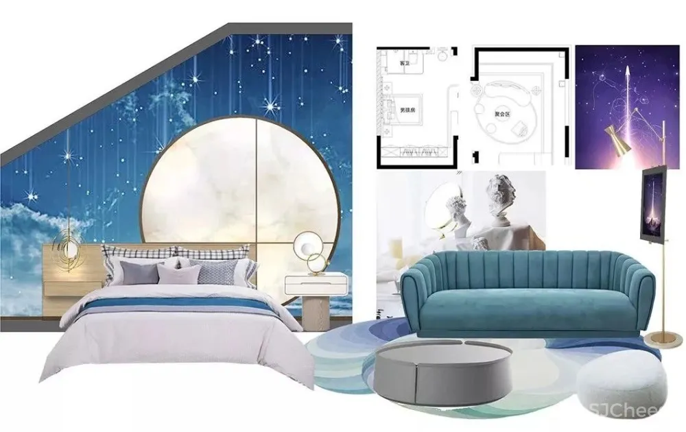 530㎡联排别墅,超美还是新中式!