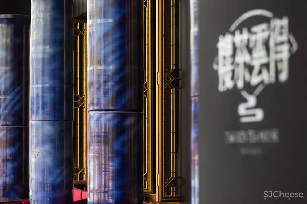 弄设计:得云茶楼成都太古里店,一幅美丽的画卷!