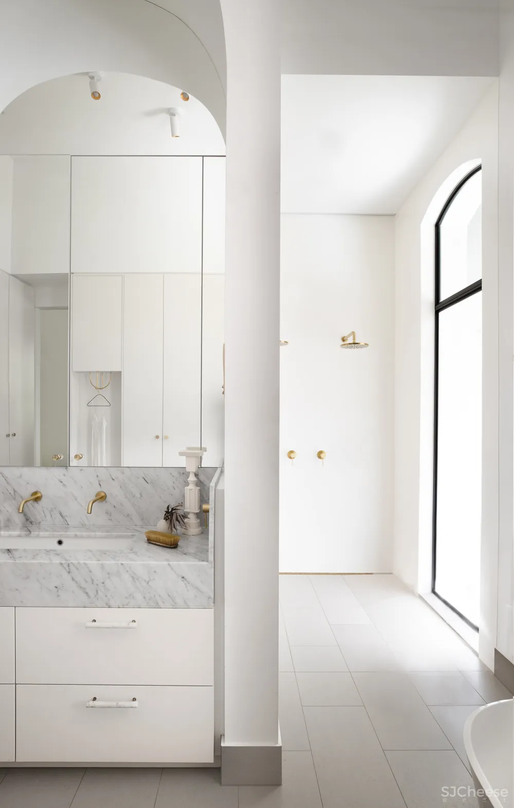 复古轻奢,拱形门让家更有腔调!