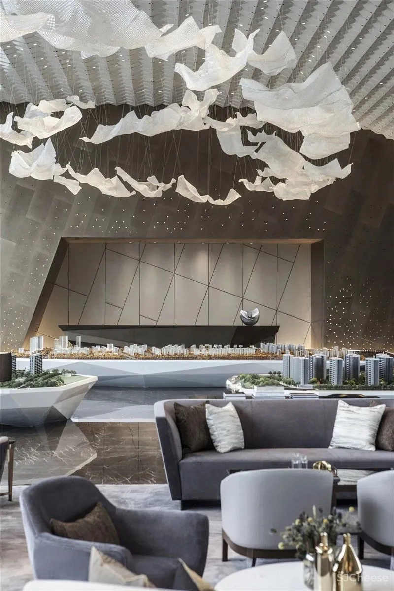 飞视设计 融创·上海唐镇华枫展示中心 中国国际室内设计年鉴