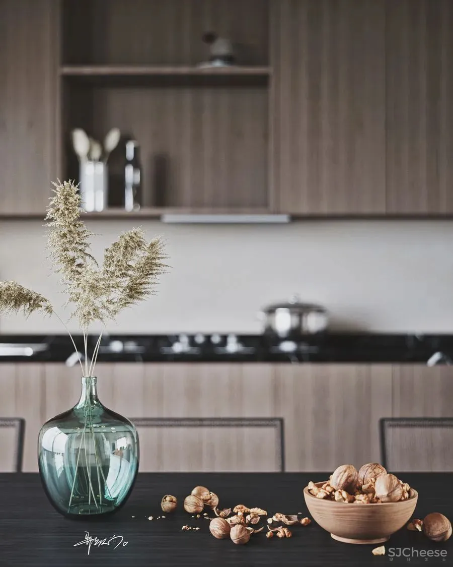 作品欣赏 简单质朴的客厅，给人宁静的感觉