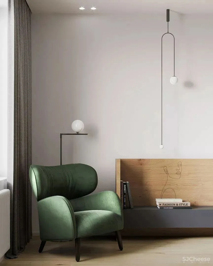 白墙太单调,用水磨石做墙面更显精致