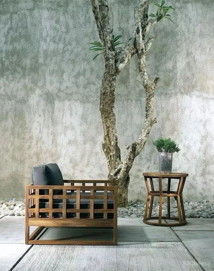 水泥墙，安之若素的静谧美学格调