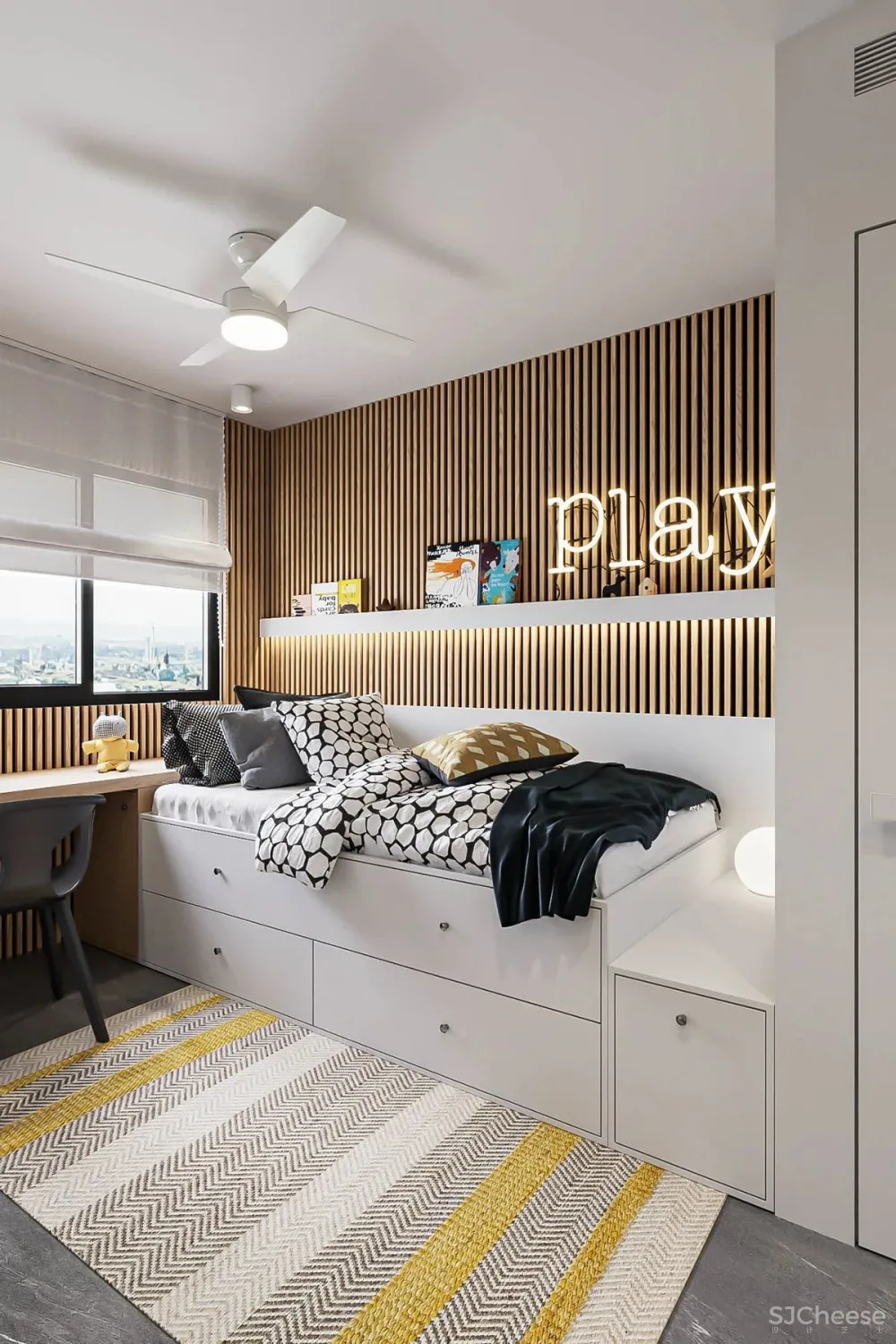 大理石与木材结合,让家更有质感!