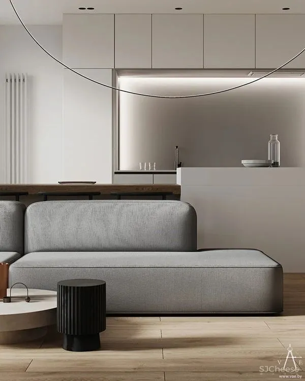 88㎡现代家居,简约而优雅!