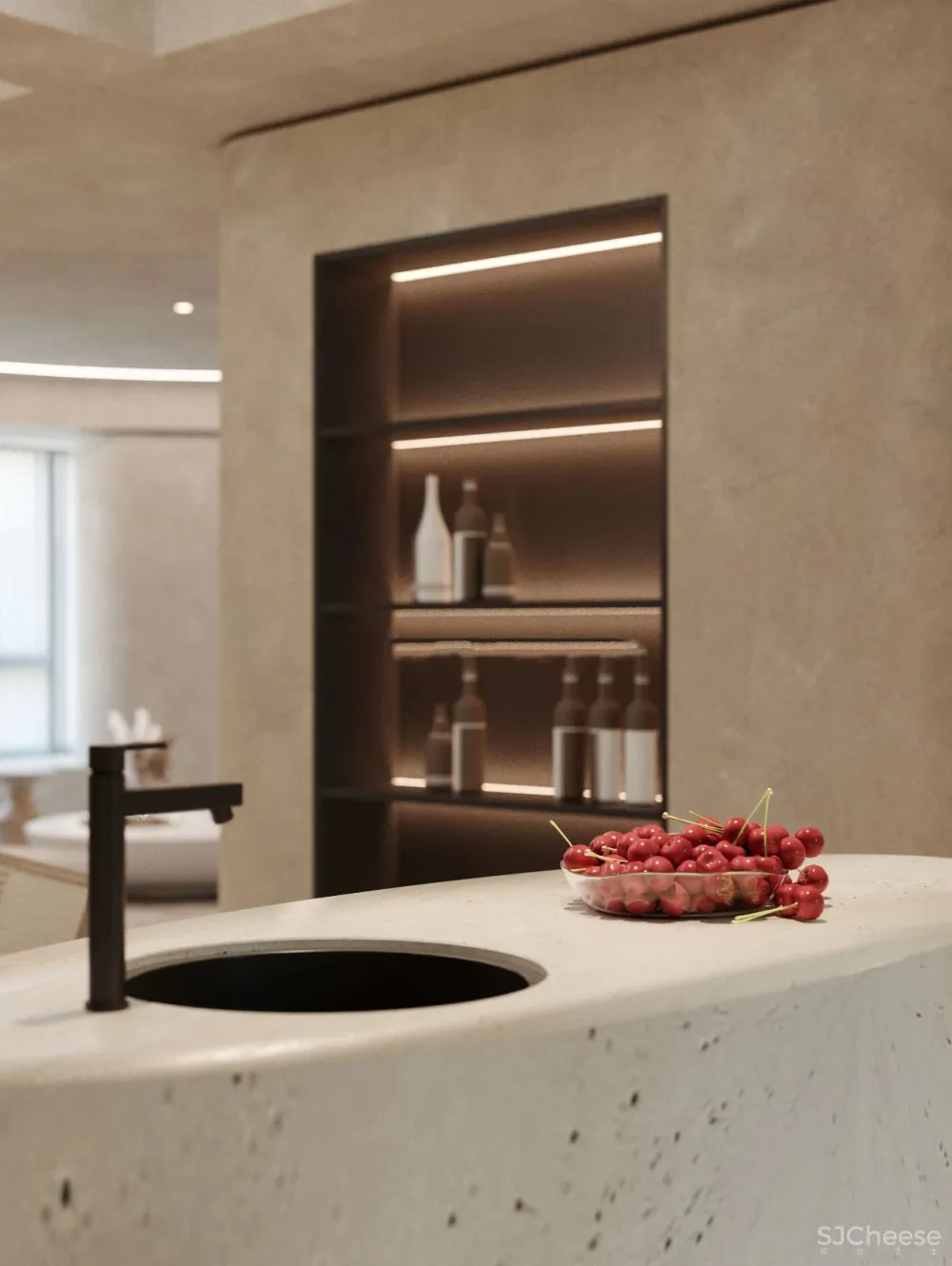 现代设计美学撞上侘寂风,演绎自然的设计美学!