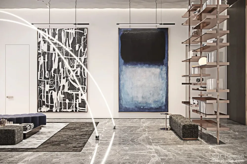 Diff新作 北京轻奢私宅,质感满分!