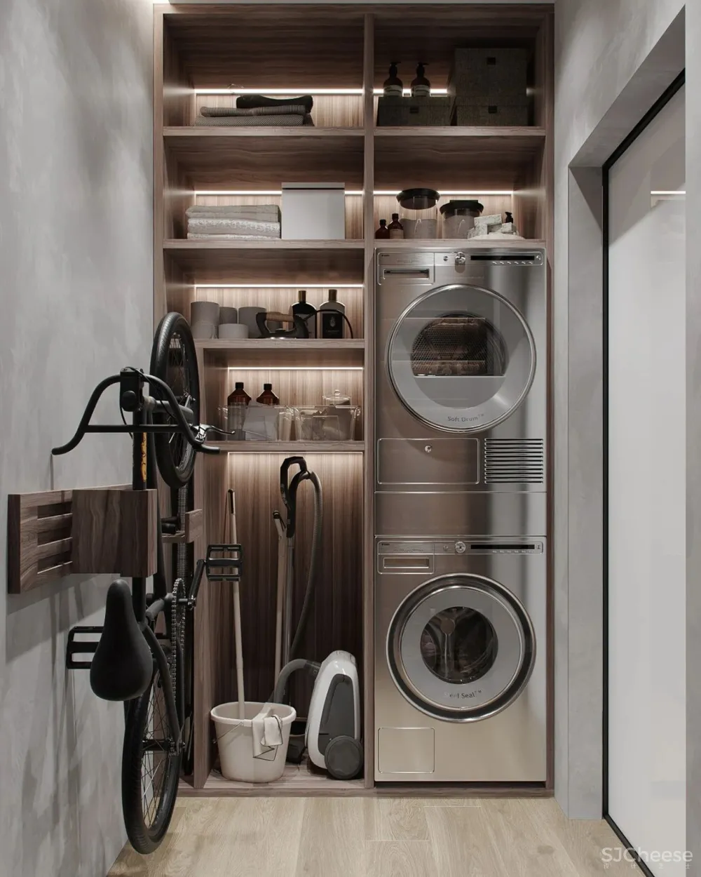 舒适的高级灰空间