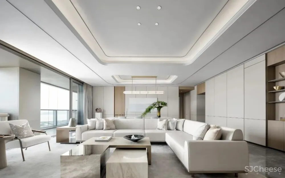 梁志天-梁景华硬装 葛亚曦软装 深圳侨城一号顶级豪宅 A户型304㎡E户型248㎡