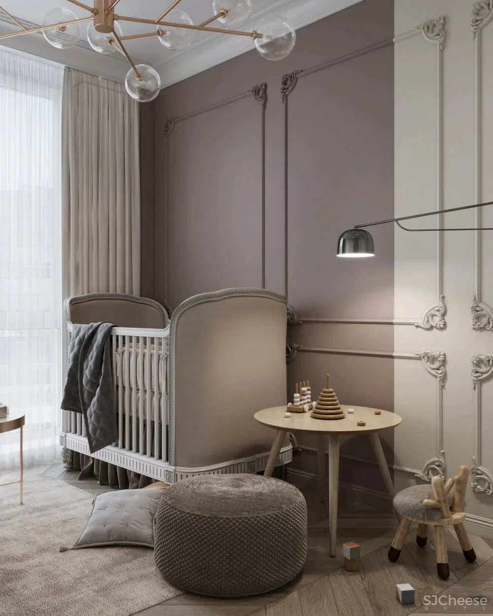 灰白 木色,尽显高雅知性!