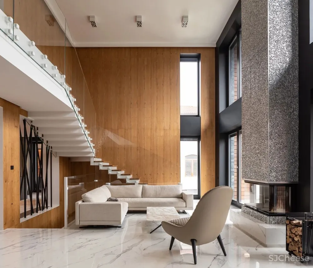 490㎡三层私人住宅,家的生活气质!